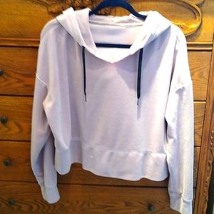 Calvin Klein Performance velour hoodie.